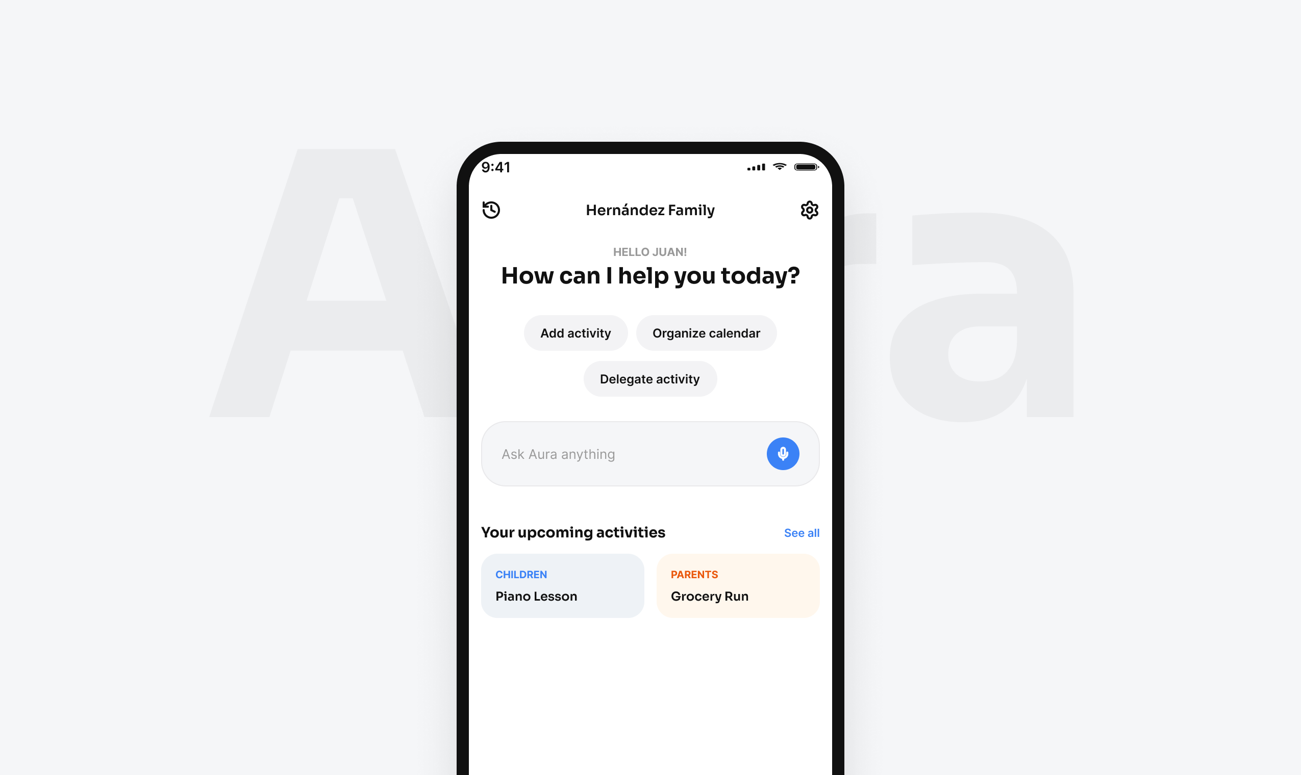 AURA — AI Assistant for Caregiver Wellbeing view 4